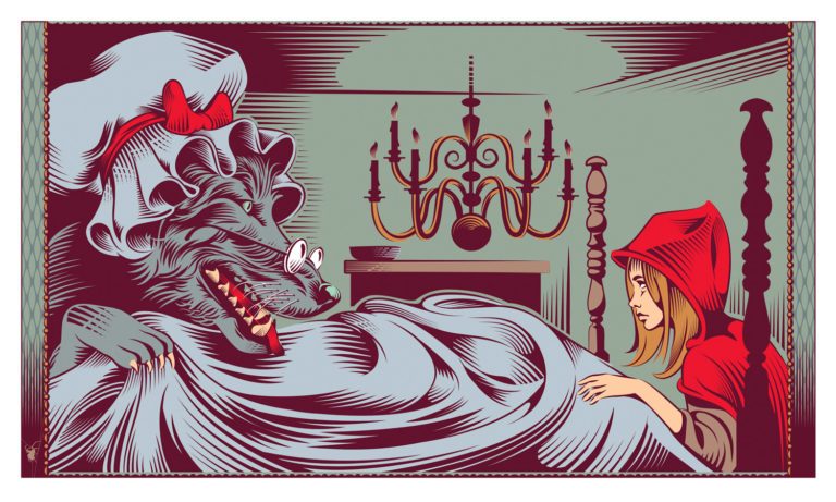 Rockport's Grimm's Fairy Tales internal illustration