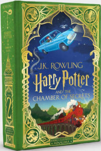 MinaLima Harry Potter Chamber of Secrets spine