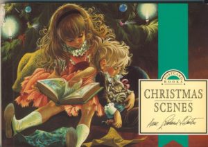 Anne Grahame Johnstone Christmas Scenes Postcard Book