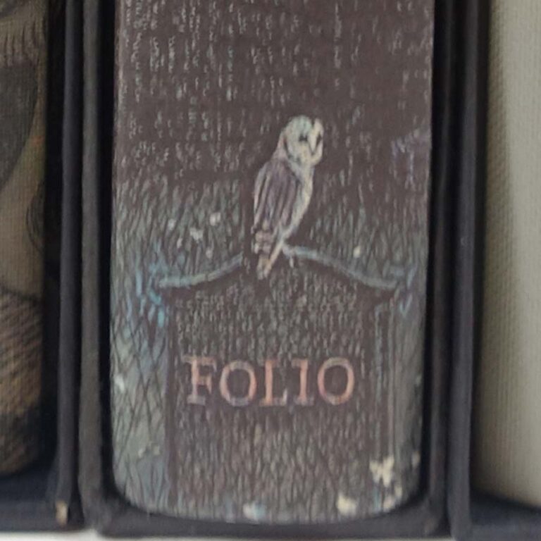 owl folio society colophon