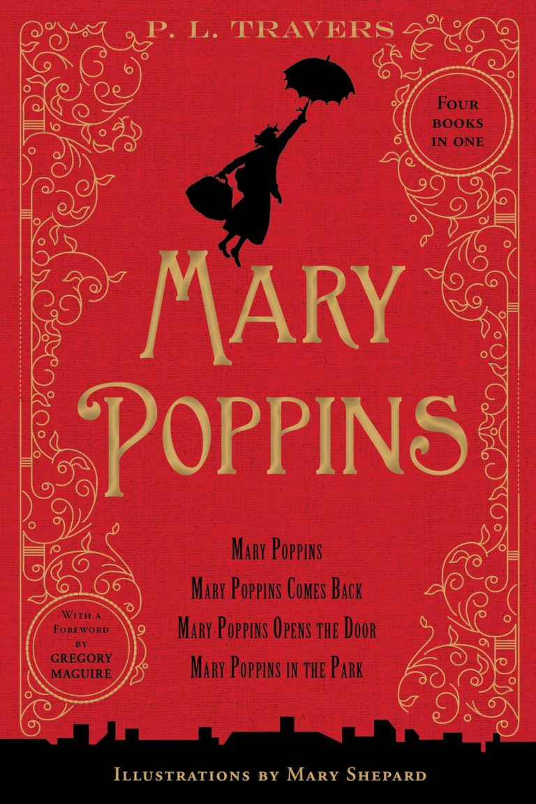 PL Travers Mary Poppins 80th anniversary collection cover