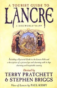 terry pratchett tourist guide to lancre map cover