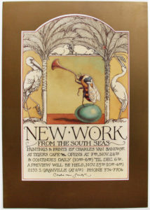 1992 new work from the south seas poster
