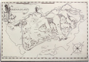 2012 CVS Ephemera Tavewa Island map