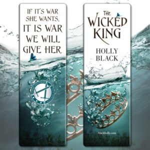 wicked king bookmarks