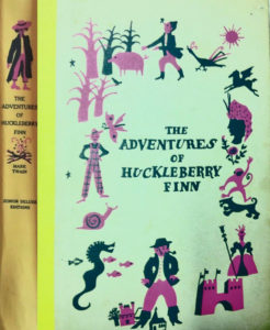 JDE Adventures of Huckleberry Finn FULL cover original cloth2