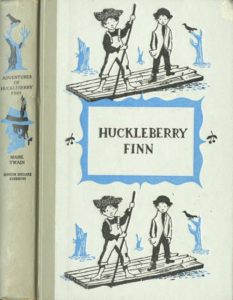 JDE Adventures of Huckleberry Finn FULL grey cover