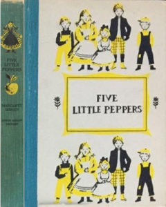 JDE Five Little Peppers FULL blue cover
