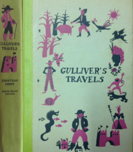 JDE Gullivers Travels FULL old green cover