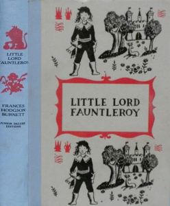 JDE Little Lord Fauntleroy FULL blue cover