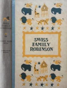 JDE Swiss Family Robinson FULL old blue cover