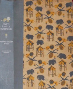JDE Swiss Family Robinson FULL old patterned cover