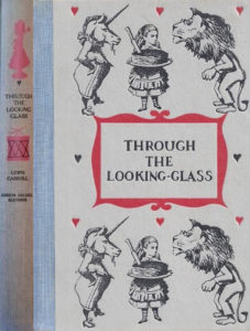 JDE Through the Looking glass FULL blue cover