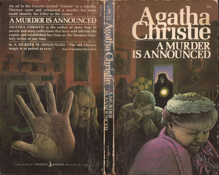 Agatha Christie Tom Adams A Murder is Announced Pocket Books