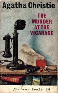 Agatha Christie Tom Adams The Murder at the Vicarage Fontana