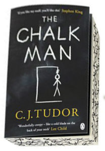 CJ Tudor The Chalk Man Decorative Sprayed Page Edges