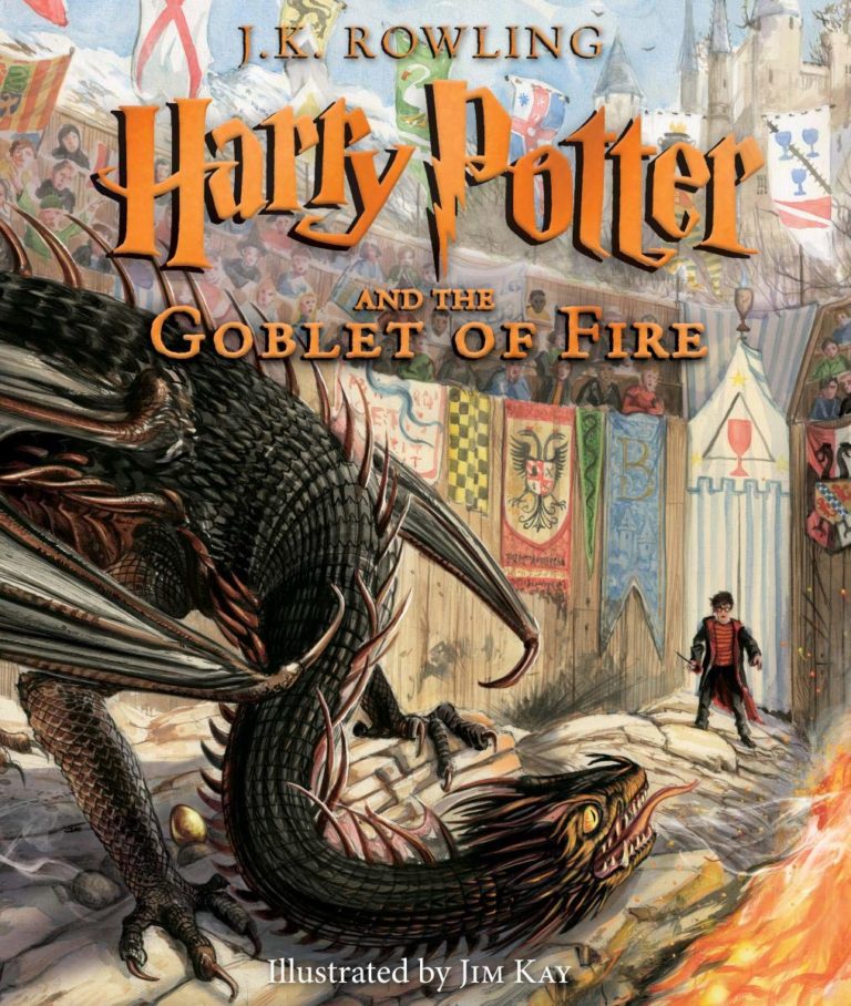 JK Rowling Jim Kay Illustrated Goblet of Fire cover