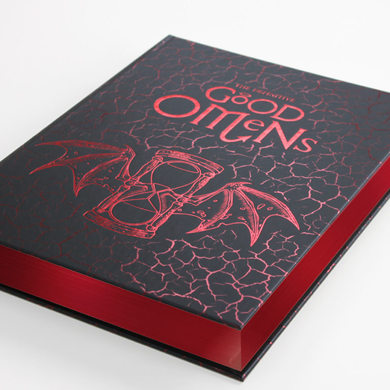 Occult Edition Good Omens page edges