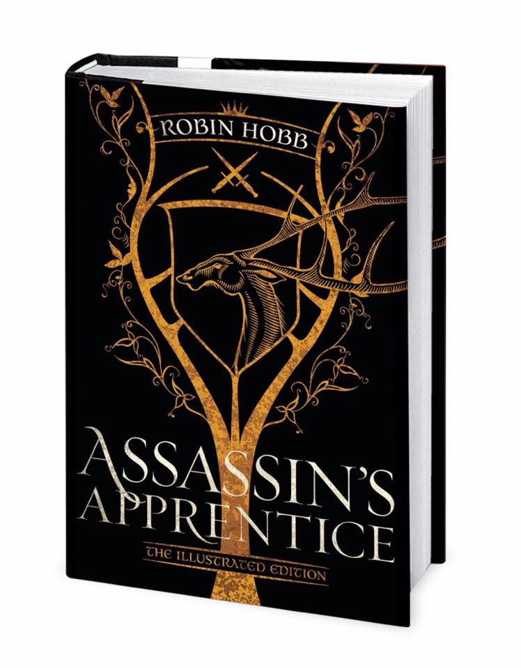 Robin Hobb Assassins Apprentice Illustrated cover