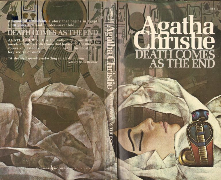 Agatha Christie Tom Adams Death Comes as the End Pocket Books 3