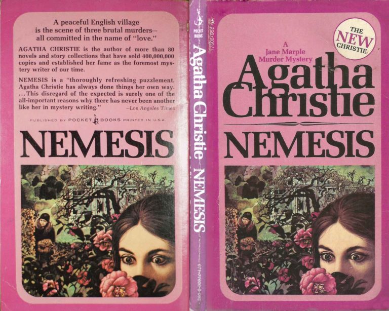 Agatha Christie Tom Adams Nemesis Pocket Books sm