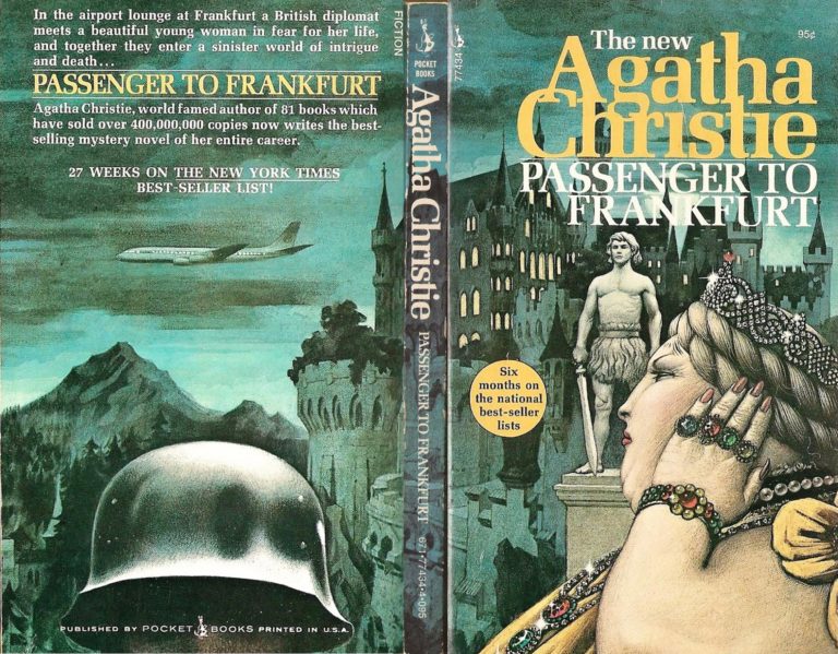 Agatha Christie Tom Adams Passenger to Frankfurt Pocket sm