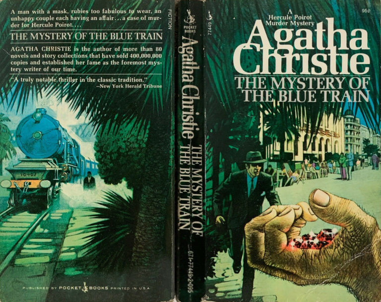 Agatha Christie Tom Adams The Mystery of the Blue Train Pocket