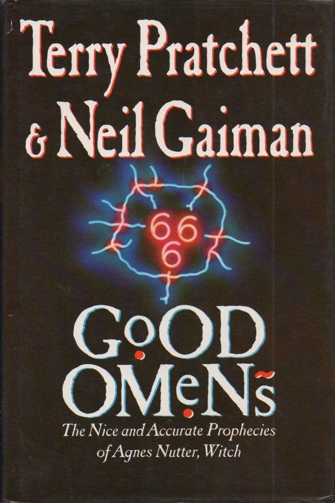 good omens 1st ed cover 2