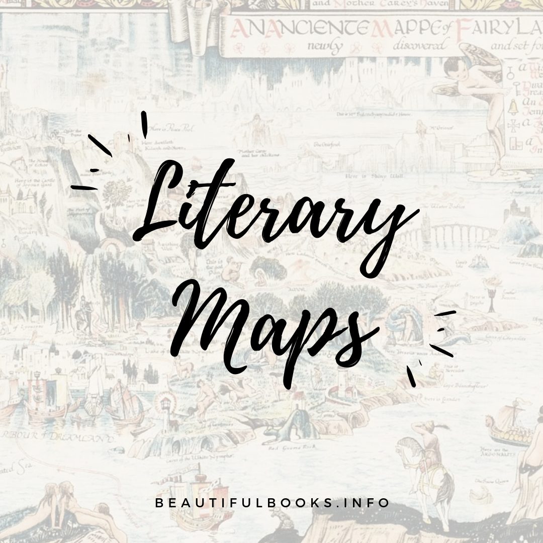 literary maps artist square logo