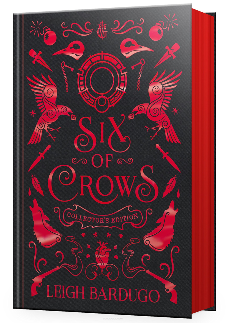 leigh bardugo six of crows collectors edition page edges
