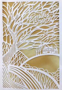 seasons edition emily bronte wuthering heights cut paper sm