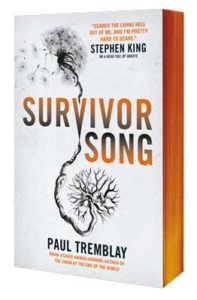 paul tremblay survivor song sprayed edges