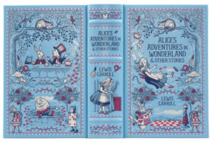 bn blue leatherbound alice cover full