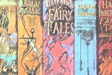 fairy tale book spines Hestia Header Image