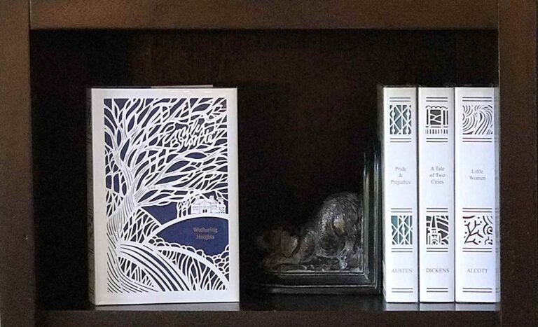 seasons editions in bookshelf