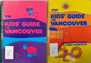 CVS 1984 Kids Guide to Vancouver covers