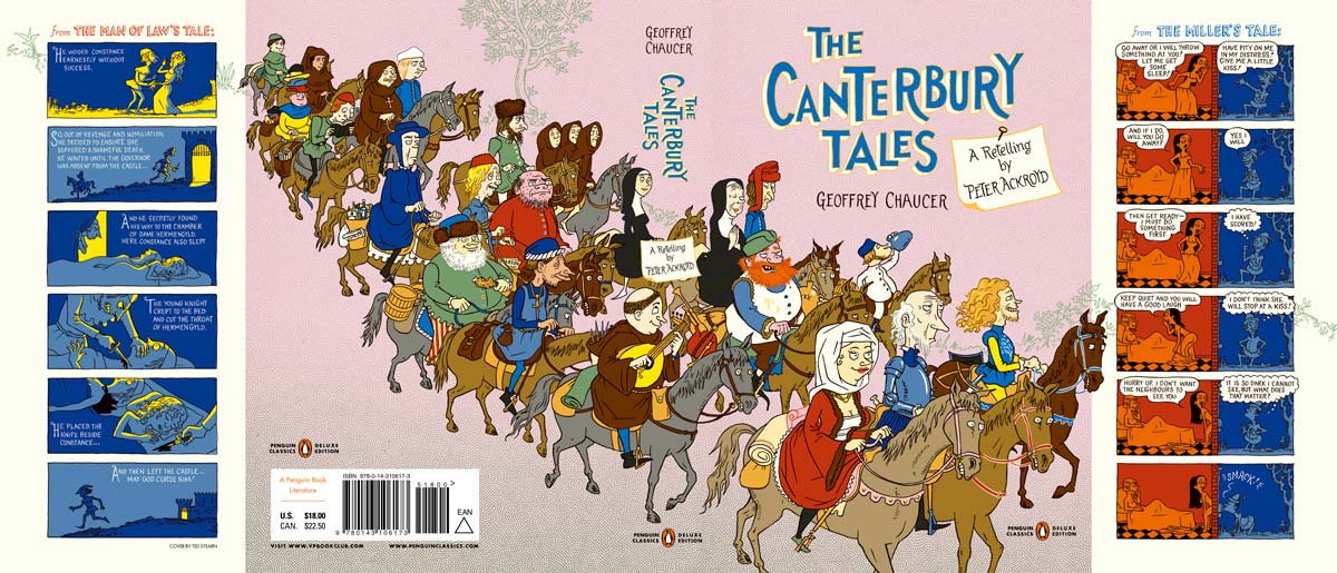 Chaucer canterbury tales penguin deluxe cover full