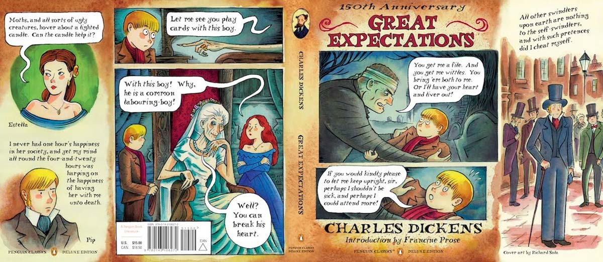 Dickens Great Expectations Penguin Deluxe 150Ann cover full