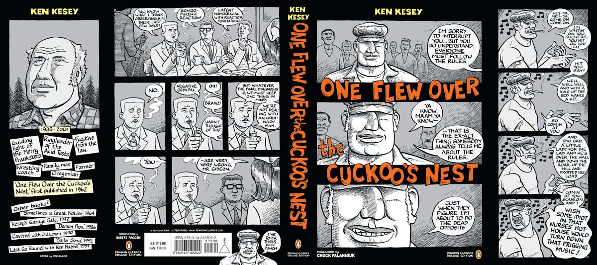 Kesey One Flew Over the Cuckoos Nest Penguin Deluxe cover full