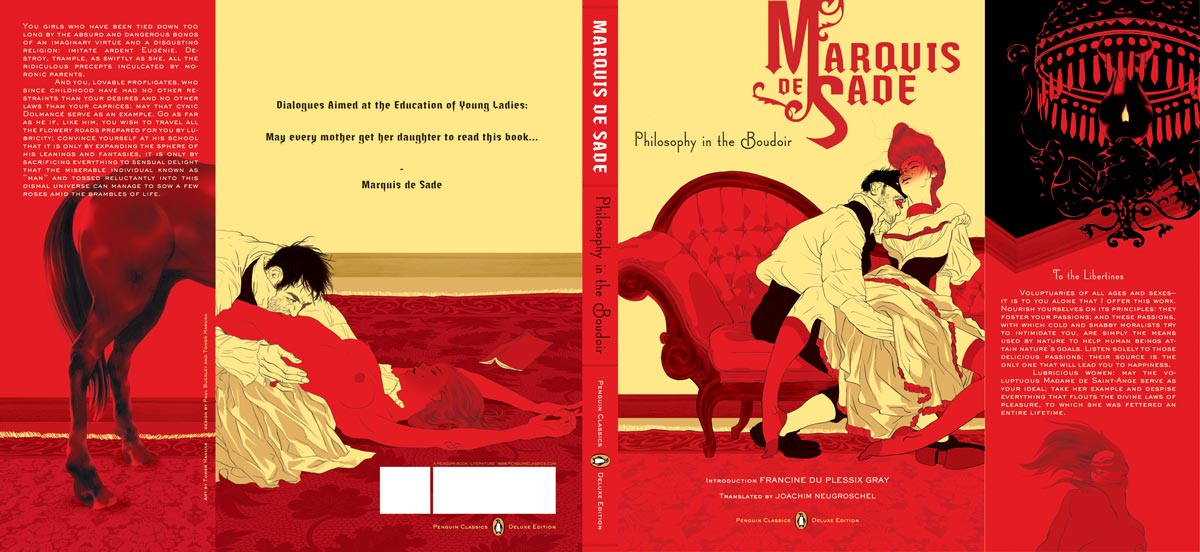 Marquis de Sade Penguin Deluxe cover full