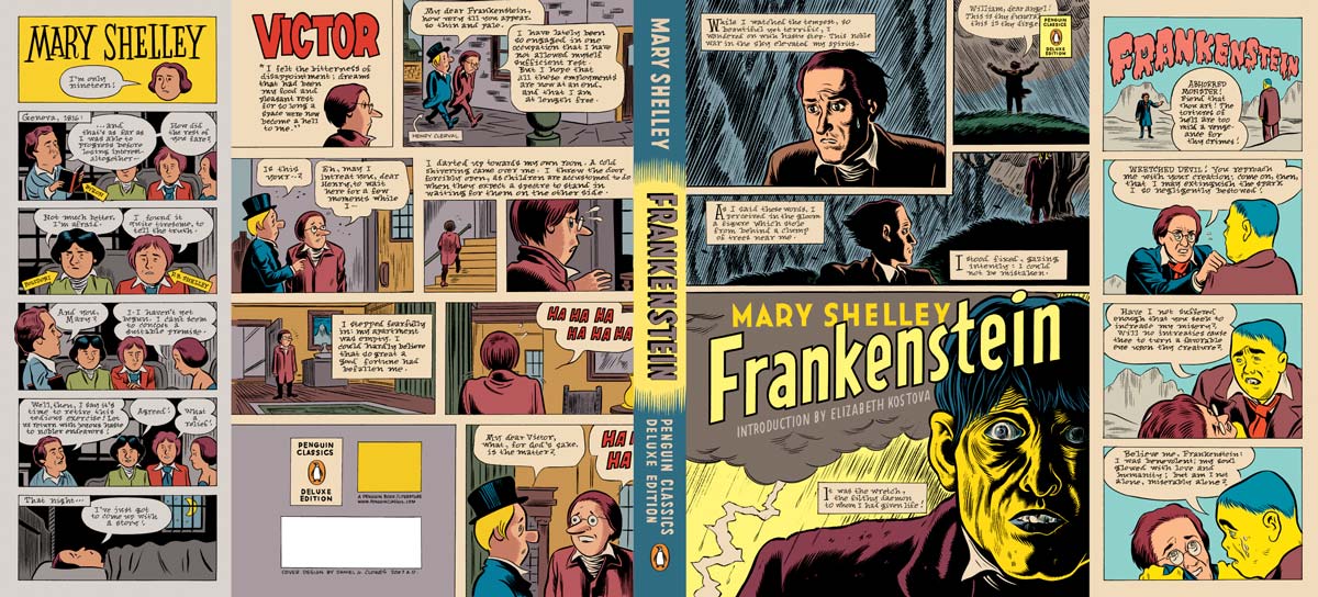 Shelley Frankenstein Penguin Deluxe cover full
