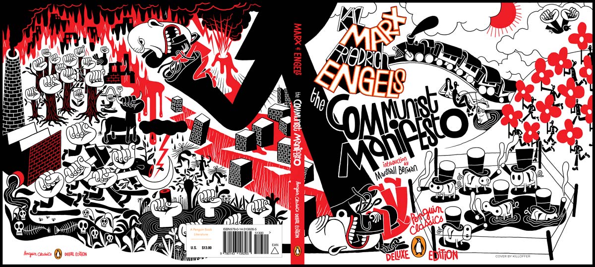 marx The Communist Manifesto Penguin Deluxe cover full