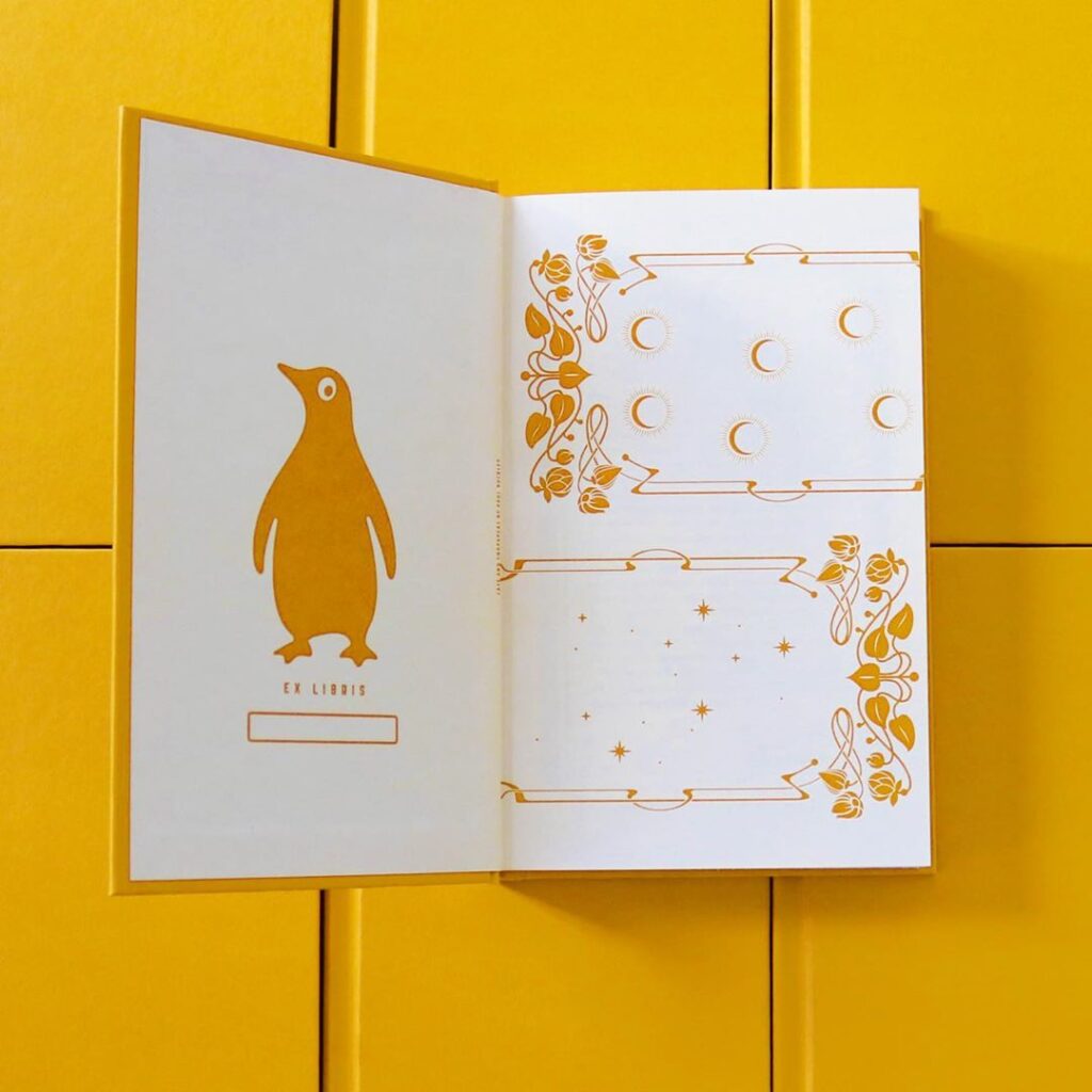 penguin vitae gilman yellow wall paper endpapers IG