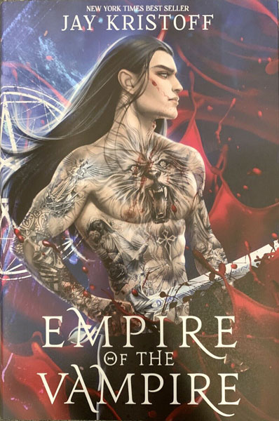 kristoff empire of the vampire librarian box cover