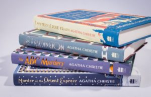 stack of harpercollins christie special editions