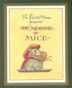 2002 CVS Painter Mouse and the Meaning of Mice
