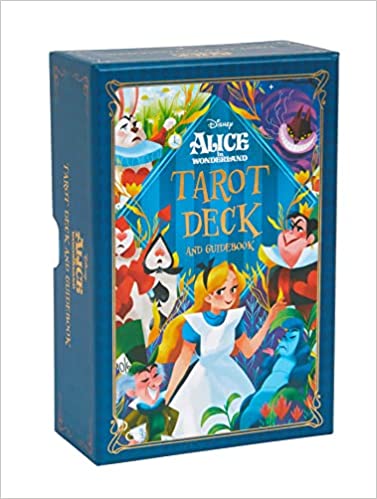 disney alice tarot cards box