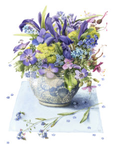bastin purple bouquet