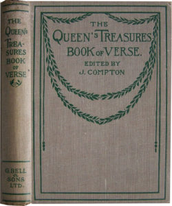 compton book of verse queens treasure cover spine