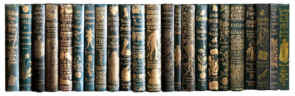 24 volume cranford series spines